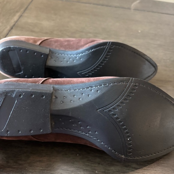 Vintage BP women  Dark Brown Suede Boots - Picture 6 of 9